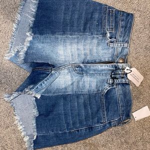 Brand new jean shorts